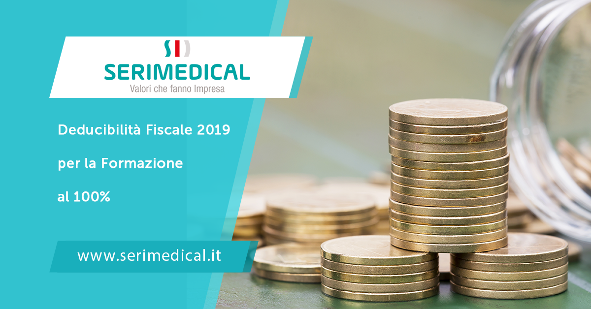 Deducibilità Fiscale 2019 per la Formazione al 100%